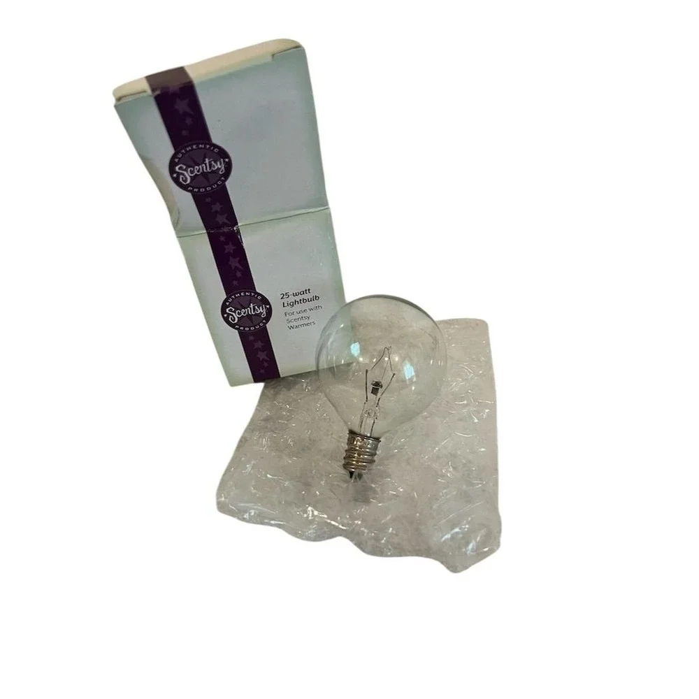 Scentsy 25W Lightbulb for Warmers ‎ KE-25WLITE